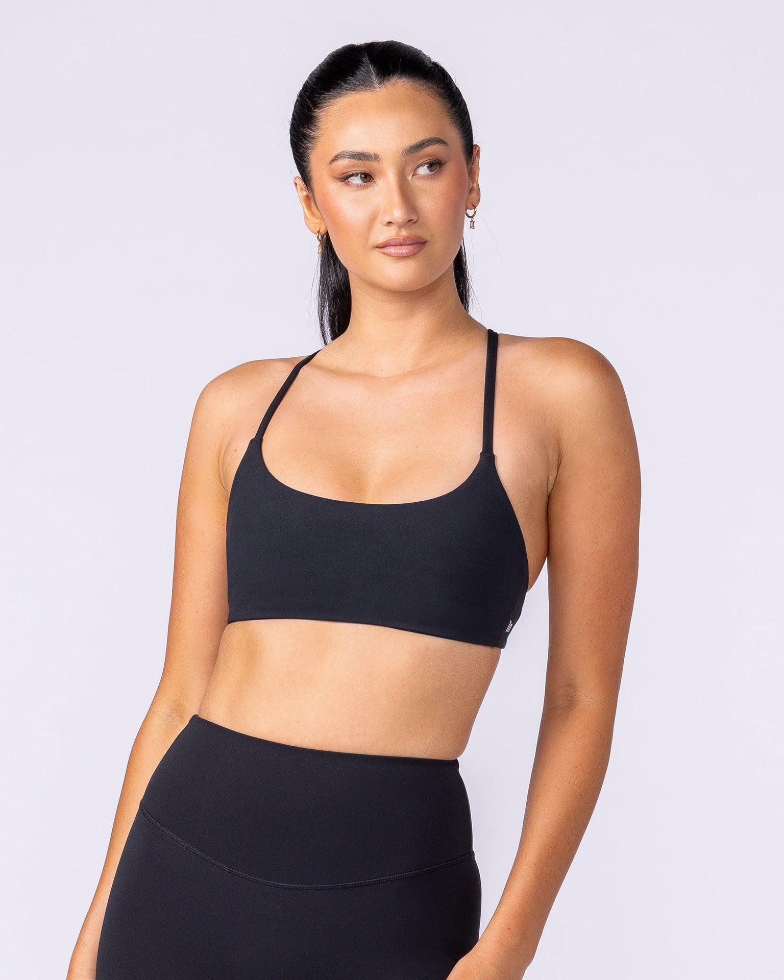 Afterglow Bralette - Black-Bralettes-XXS-1125106BLK-XXS-MNAPPRL45381-2-Muscle Nation