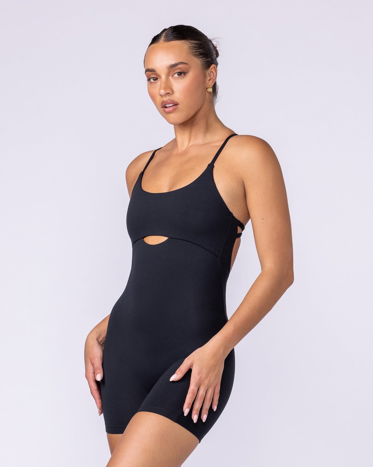 Afterglow Everyday One Piece - Black-One Piece-XXS-1125100BLK-XXS-MNAPPRL45415-4-Muscle Nation