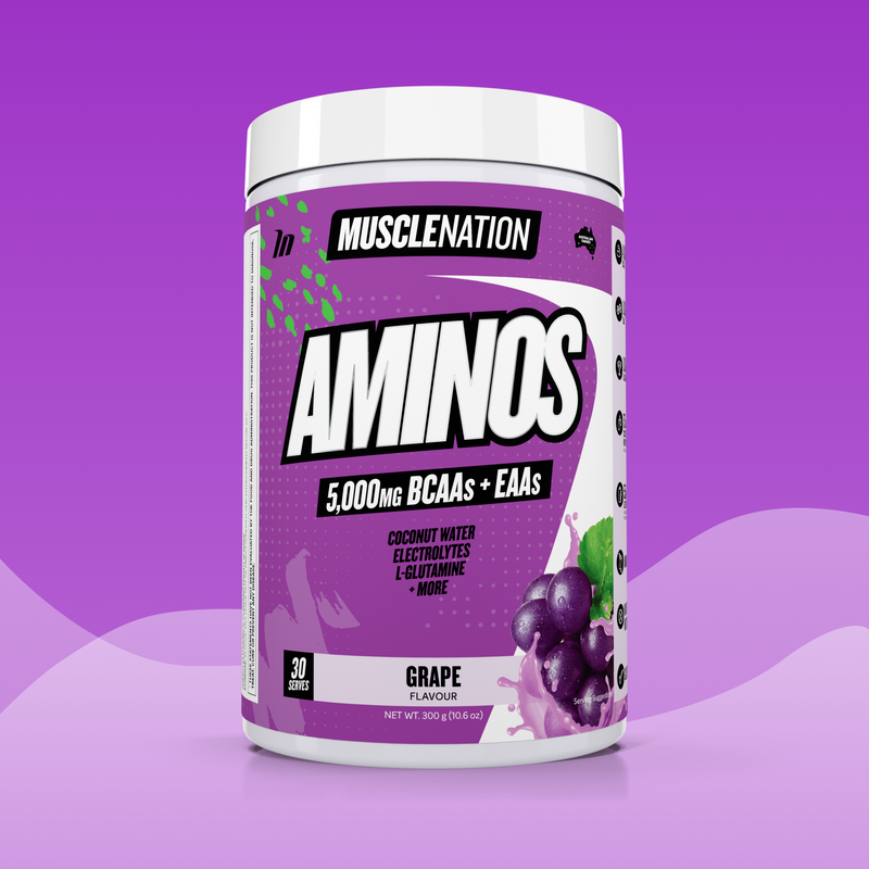 AMINOS + HYDRATION - Grape - 30 serves-Aminos-MNSUPPS0145-764460254051-1-Muscle Nation