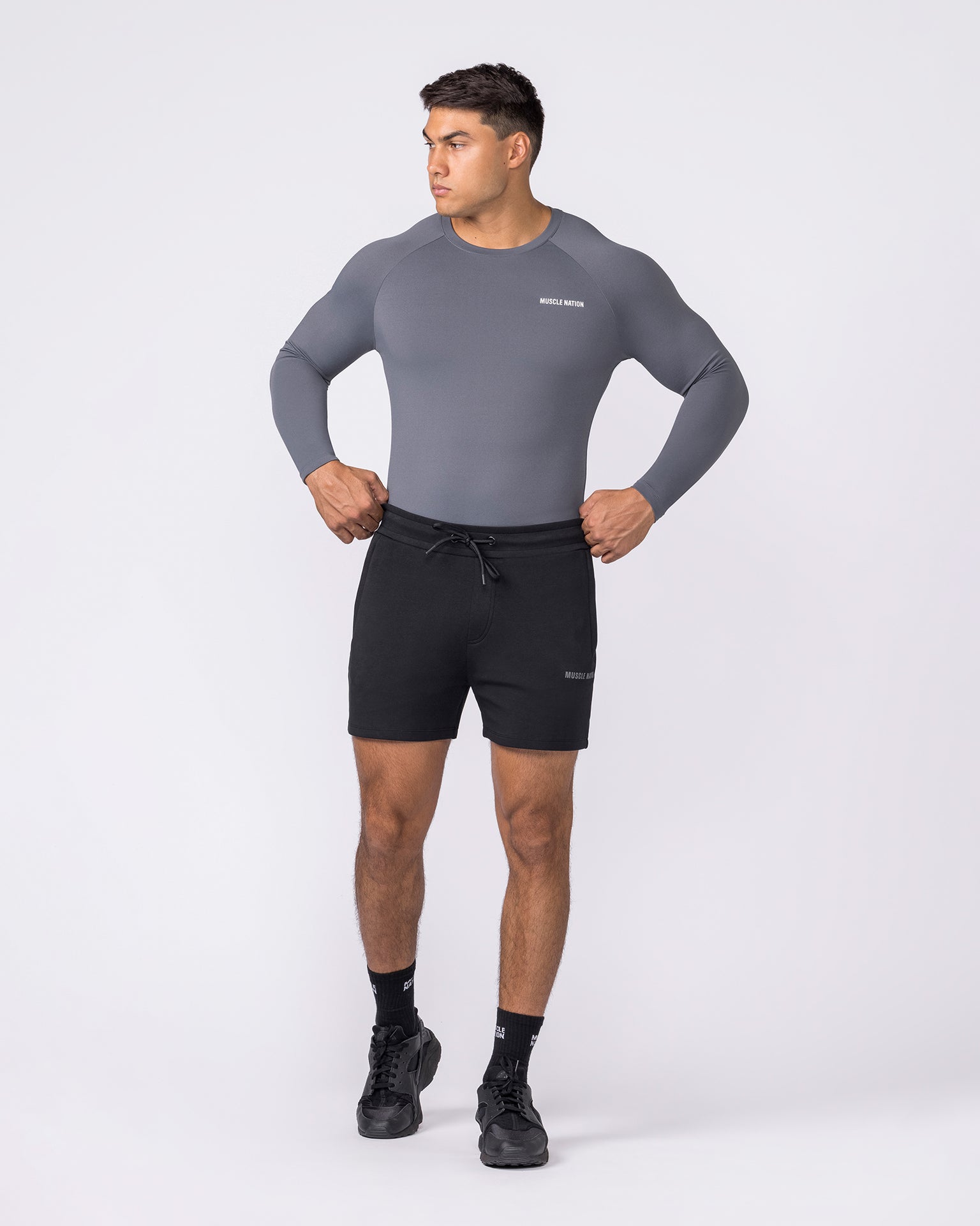 Apex Long Sleeve Tee - Tornado-Long Sleeve T-Shirts-XS-042647TRNDO-XS-MNAPPRL50533-5-Muscle Nation