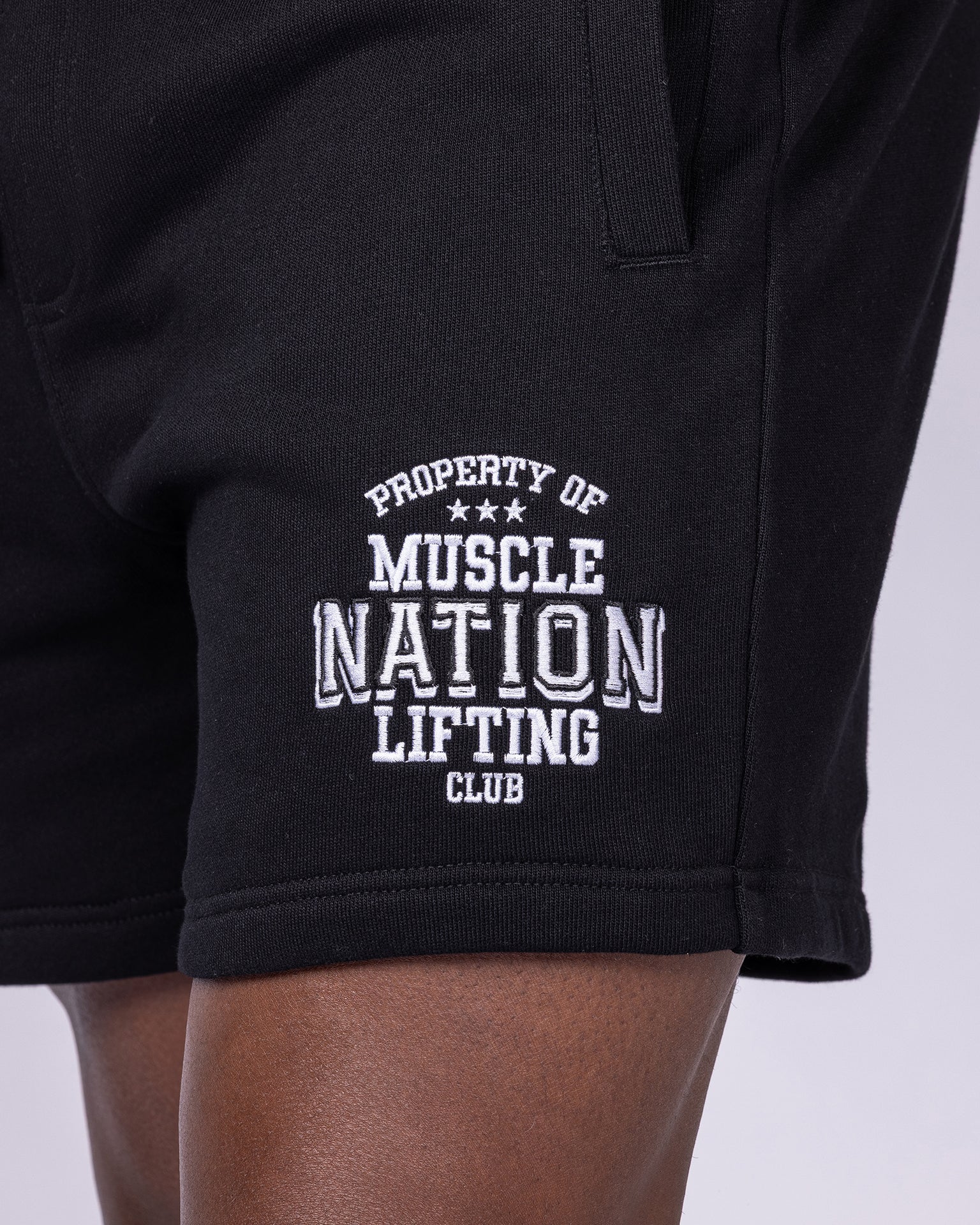 Archives Sweat 5" Shorts - Black-Shorts-S-112558BLK-S-MNAPPRL47266-4-Muscle Nation
