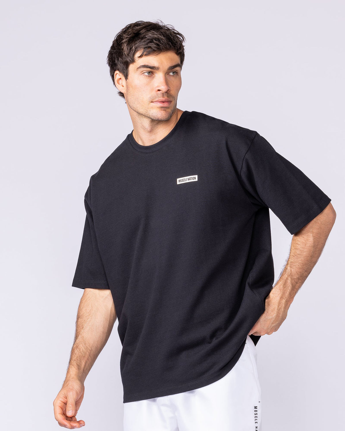 Athletic Division Pump Cover in Black - Muscle Nation, view 4