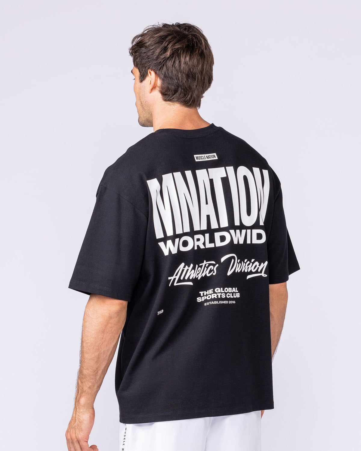 Athletic Division Pump Cover in Black - Muscle Nation, view 5