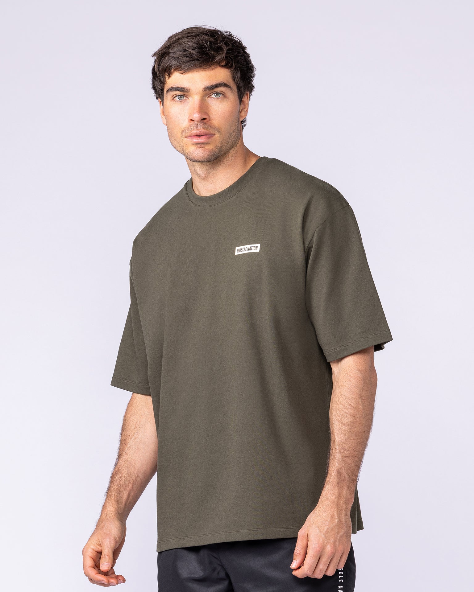 Athletic Division Pump Cover - Dark Khaki-T-Shirts-XS-1125176DKHAKI-XS-MNAPPRL47317-4-Muscle Nation