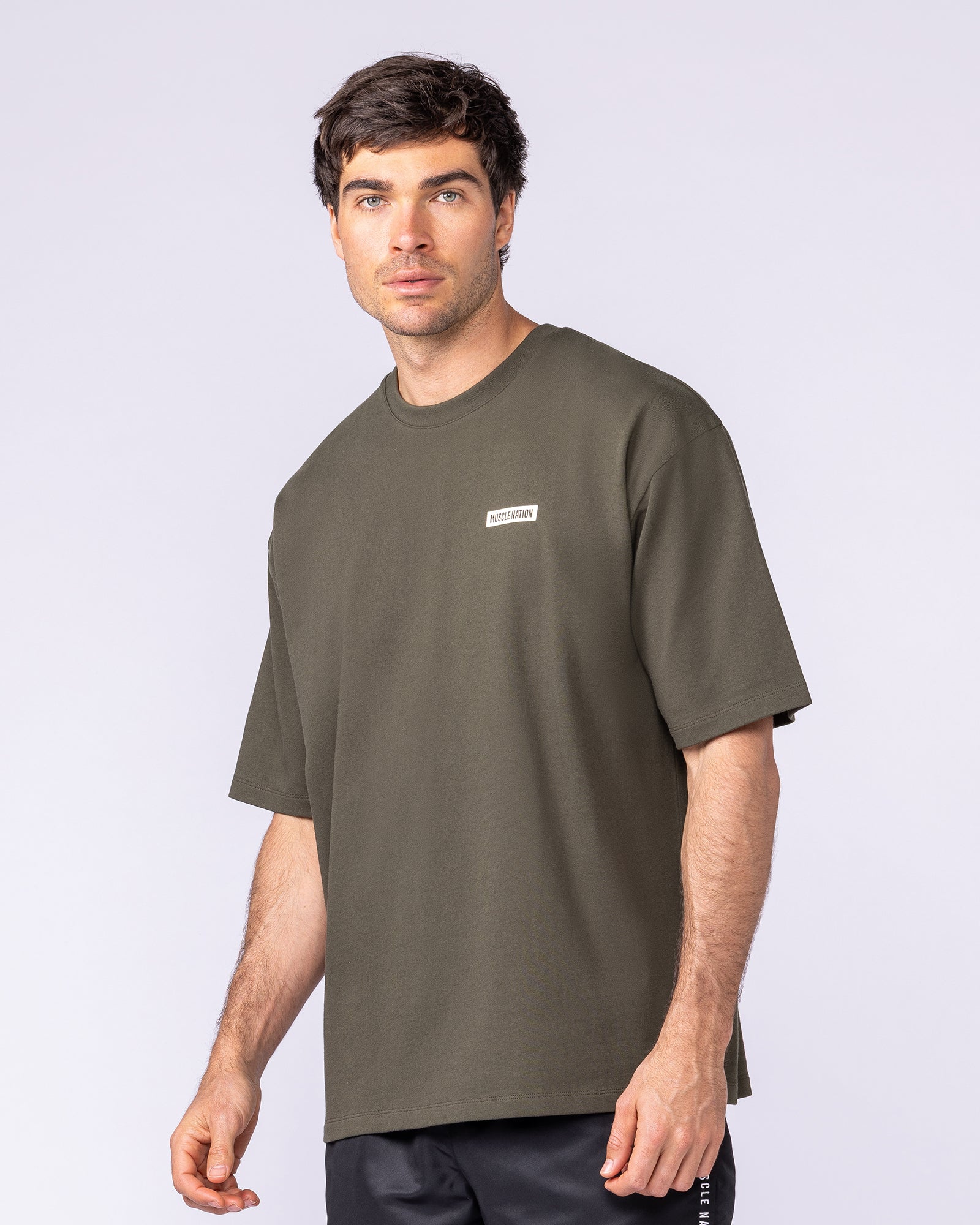 Athletic Division Pump Cover - Dark Khaki-T-Shirts-XS-1125176DKHAKI-XS-MNAPPRL47317-4-Muscle Nation