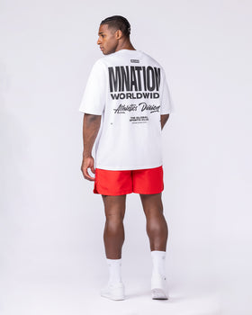 Athletic Division Pump Cover - White-T-Shirts-XS-1125176WHT-XS-MNAPPRL47309-5-Muscle Nation