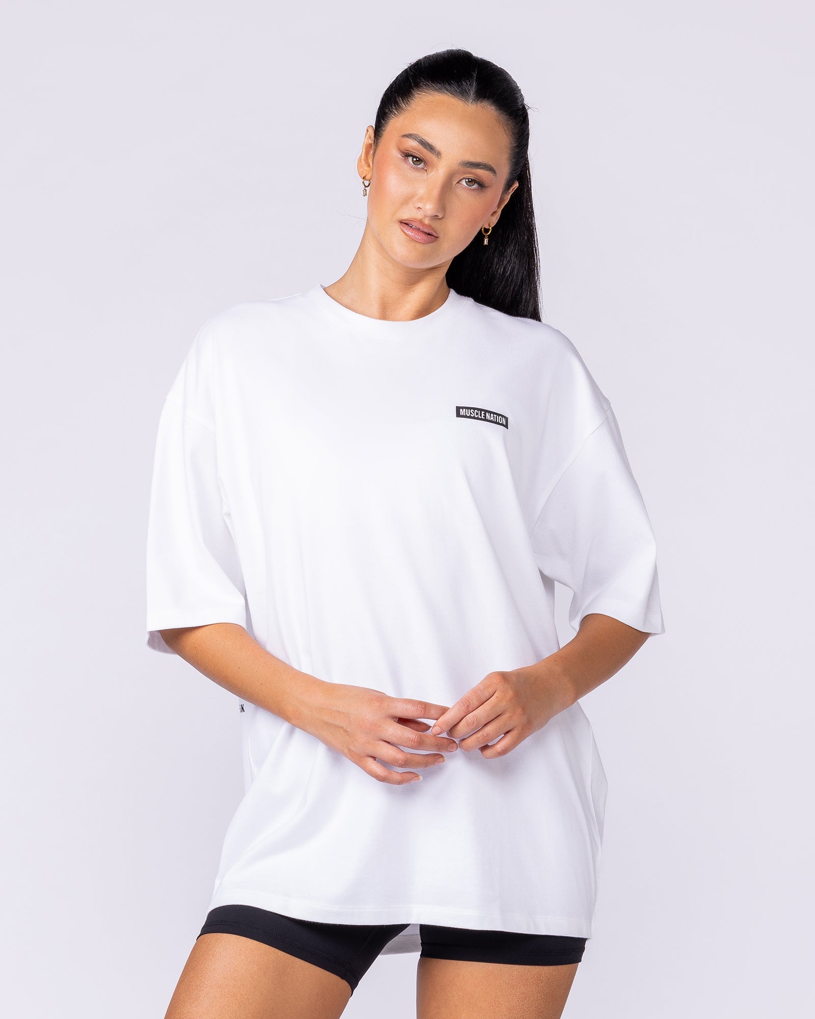 Athletic Division Pump Cover - White-T-Shirts-XS-1125176WHT-XS-MNAPPRL47309-8-Muscle Nation