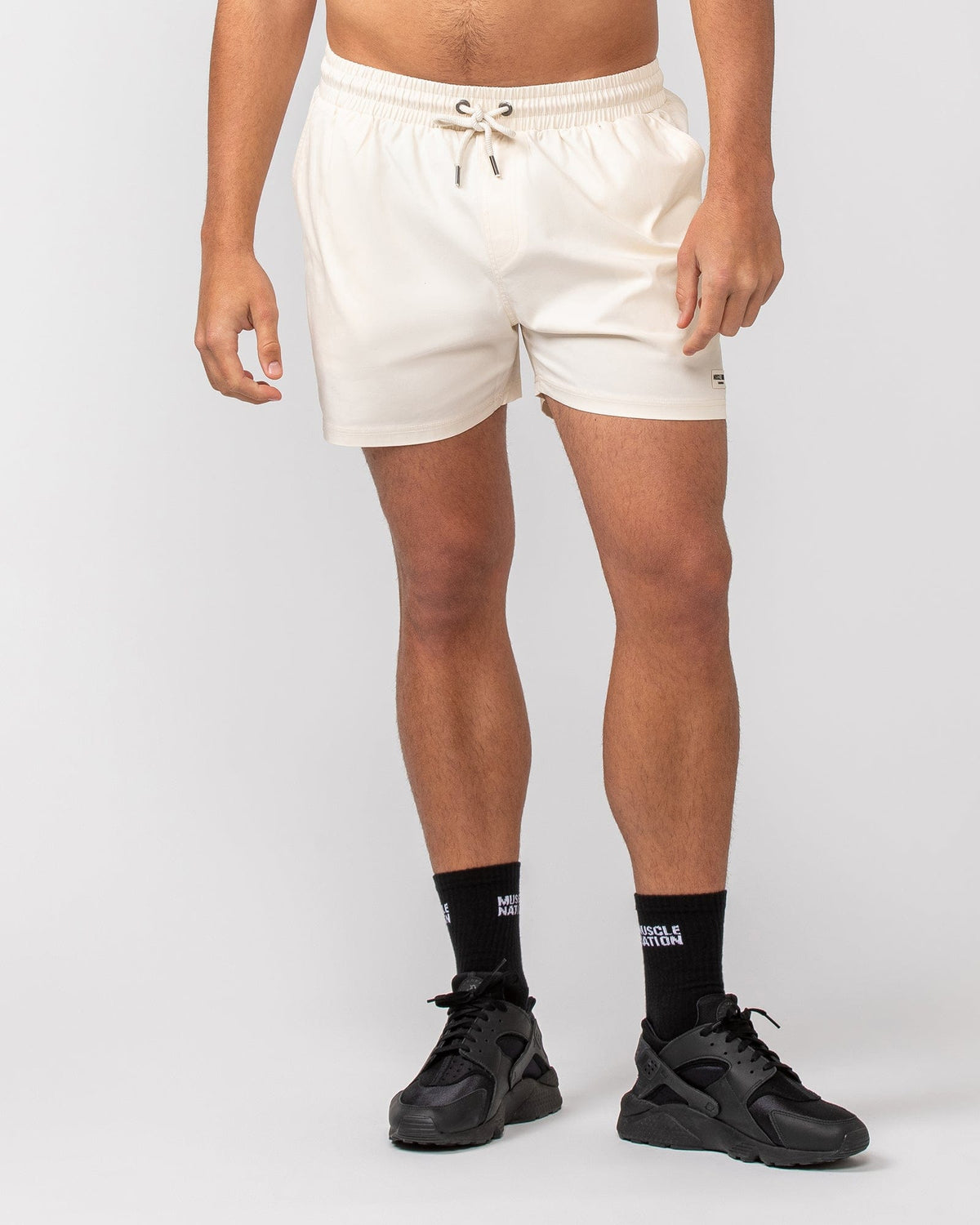 Daily 4" Shorts - Travertine-Shorts-S-082409TRAV-S-MNAPPRL32493-1-Muscle Nation