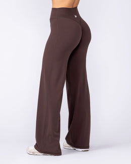 Aura Straight Leg Leggings Tall Cocoa - Muscle Nation women's leggings