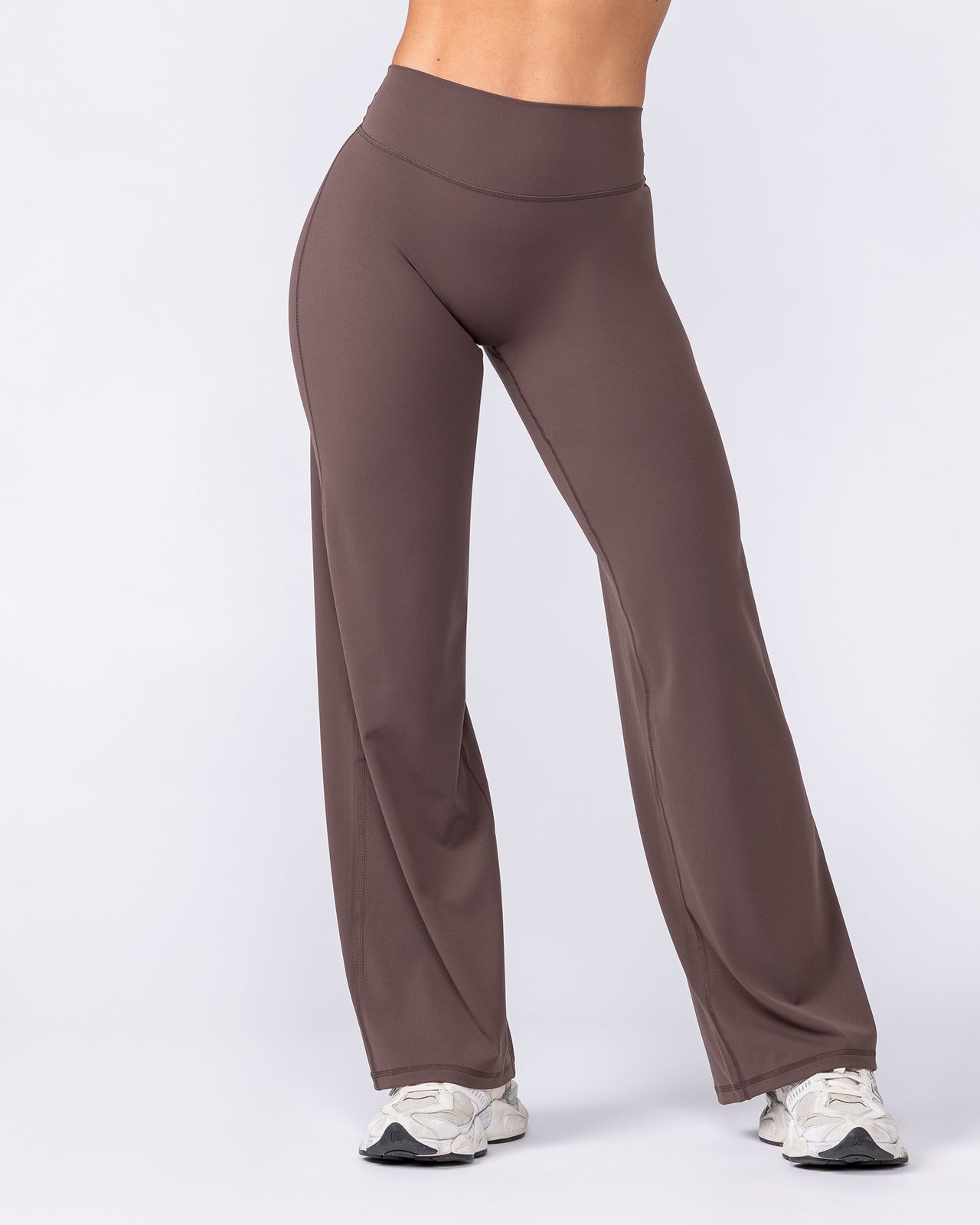 Aura Straight Leg Leggings Regular - Cola