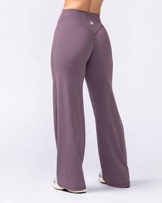 Aura Straight Leg Leggings Regular - Dark Thistle