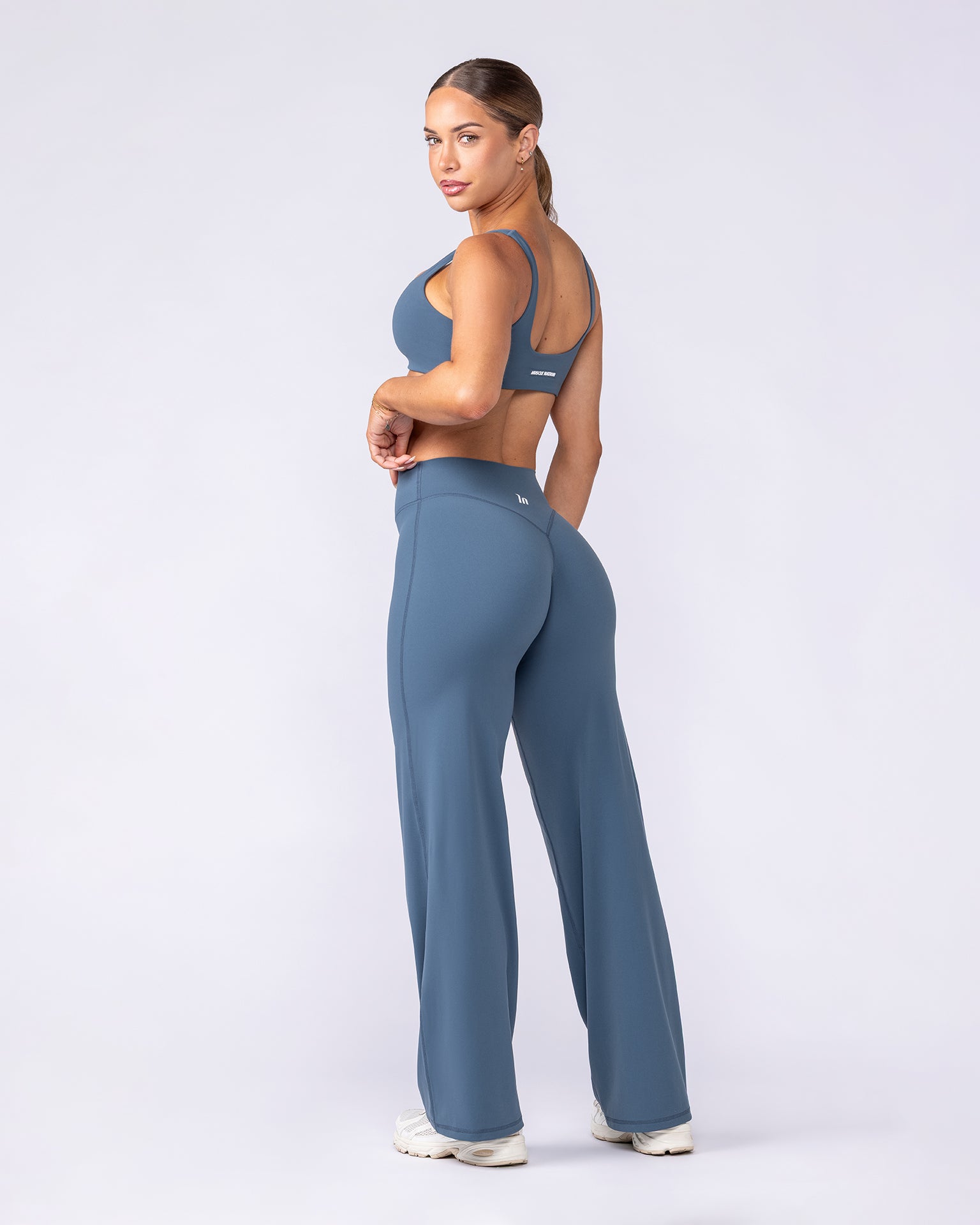 Aura Straight Leg Leggings Regular - Sapphire