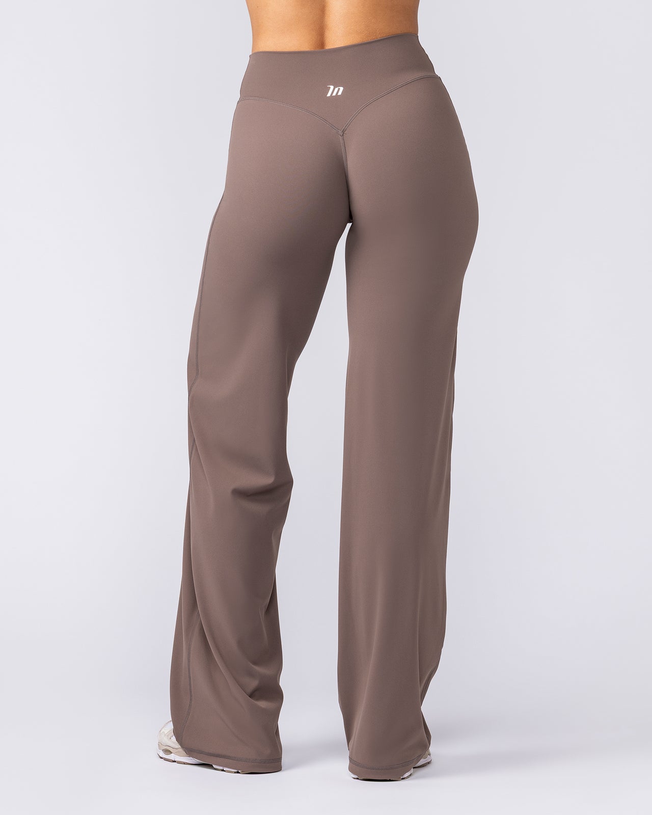 Aura Straight Leg Leggings Tall - Taupe