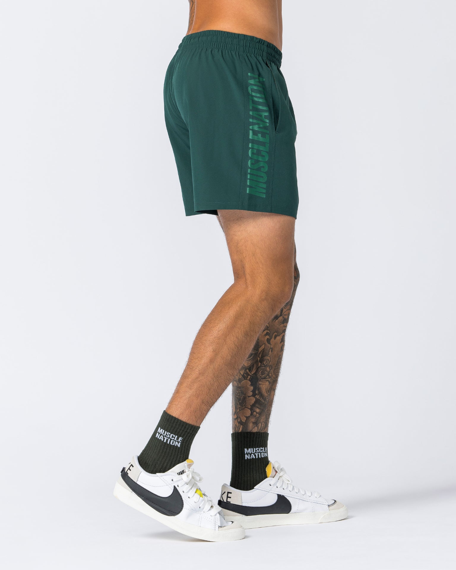 Function 4" Shorts - Sporting Green-Shorts-S-112354SPTGRN-S-MNAPPRL28154-4-Muscle Nation
