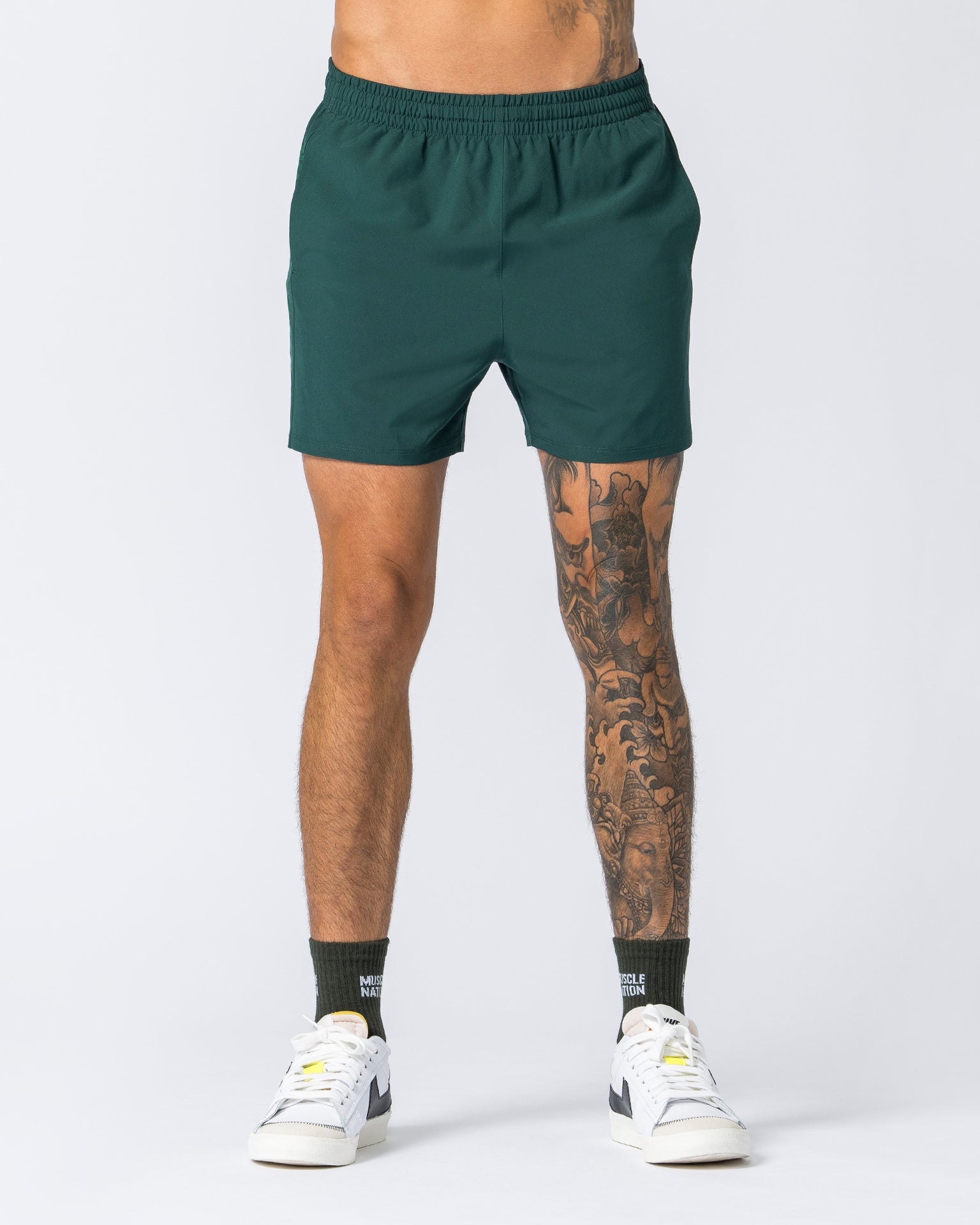 Function 4" Shorts - Sporting Green-Shorts-S-112354SPTGRN-S-MNAPPRL28154-2-Muscle Nation
