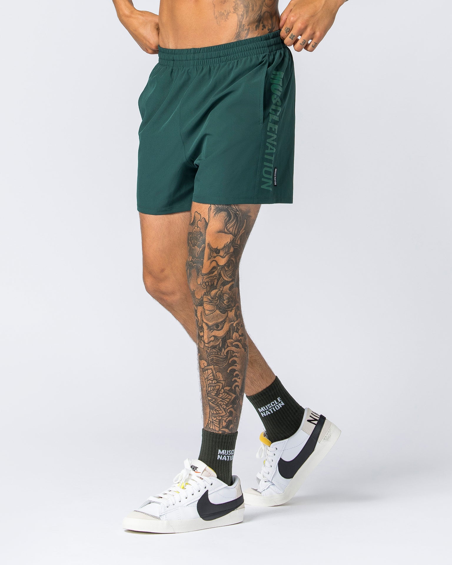 Function 4" Shorts - Sporting Green-Shorts-S-112354SPTGRN-S-MNAPPRL28154-1-Muscle Nation