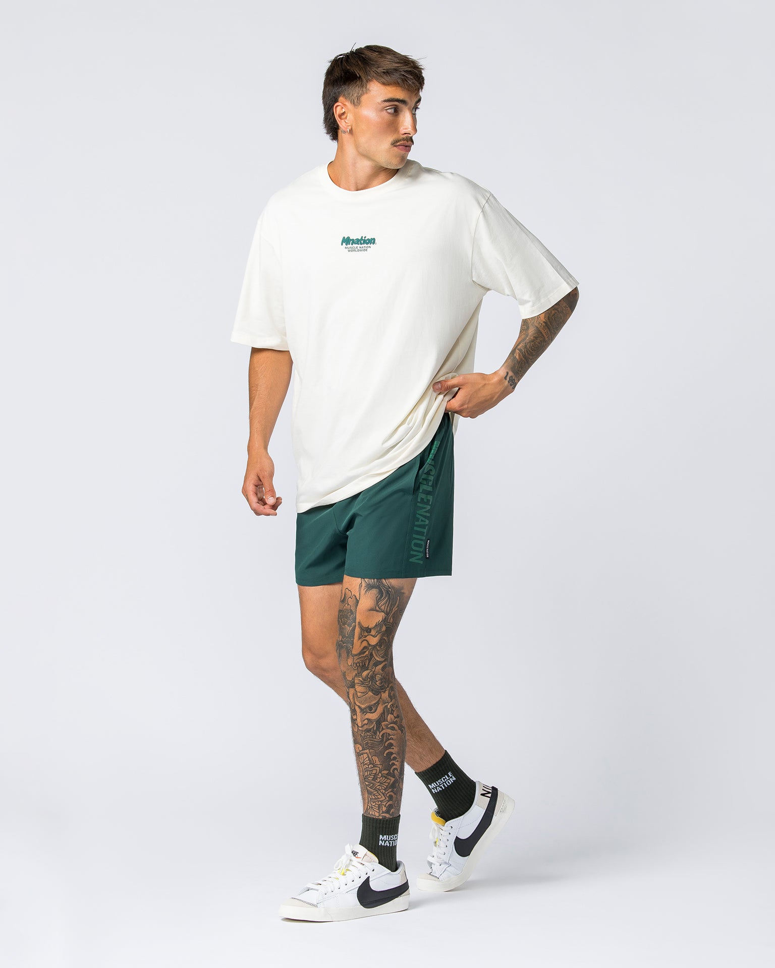 Function 4" Shorts - Sporting Green-Shorts-S-112354SPTGRN-S-MNAPPRL28154-6-Muscle Nation