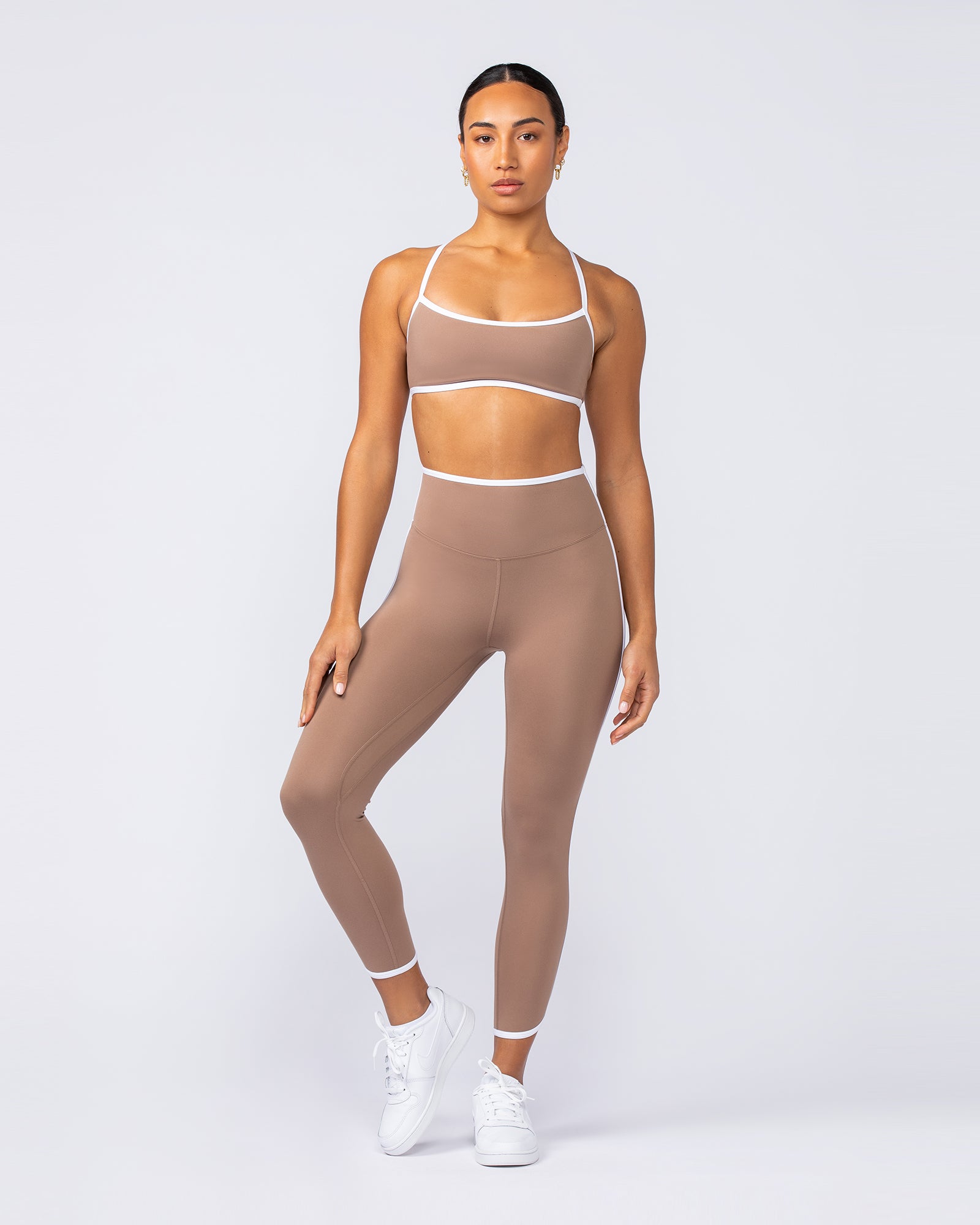Retro Everyday Leggings - Cinnamon-Leggings-XXS-1124210CINN-XXS-MNAPPRL33280-6-Muscle Nation
