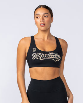 Core Bra - Black-Sports Bras-XXS-112438BLK-XXS-MNAPPRL33325-1-Muscle Nation