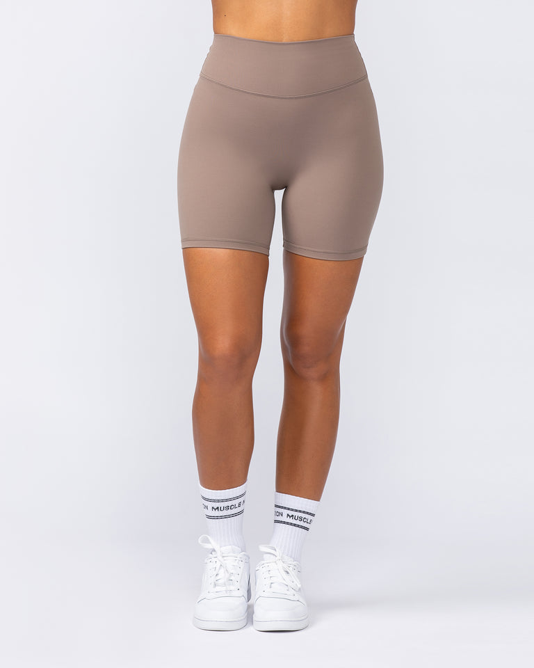 Liberty Zero Rise Bike Shorts - Mushroom-Shorts-XXS-052416MUSHRM-XXS-MNAPPRL31307-2-Muscle Nation