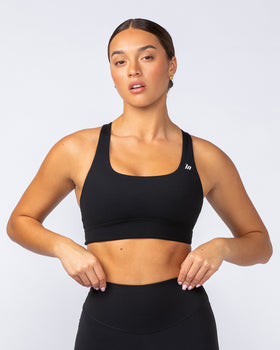 Unstoppable Bra - Black-Sports Bras-XXS-1124110BLK-XXS-MNAPPRL34243-1-Muscle Nation