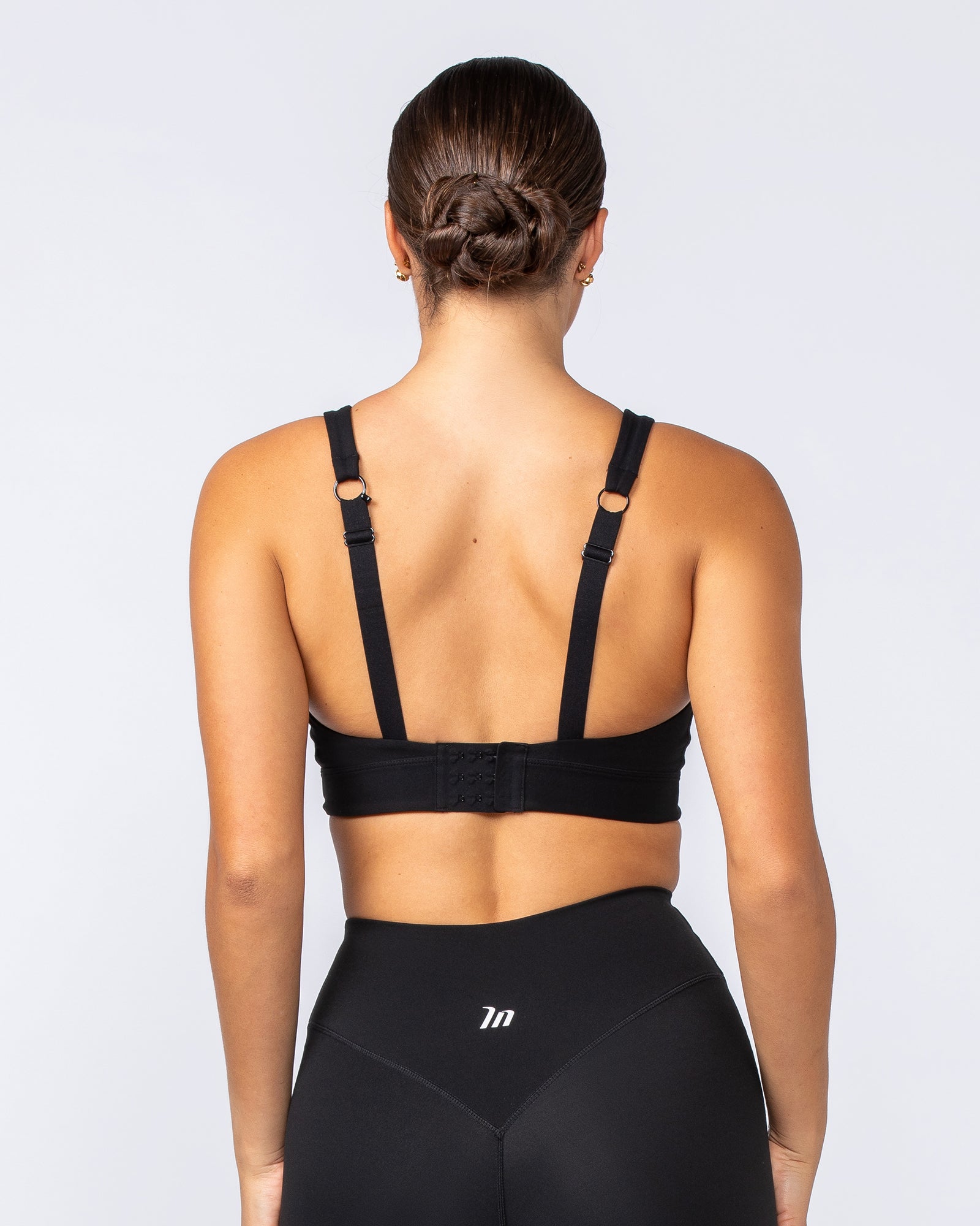 Unstoppable Bra - Black-Sports Bras-XXS-1124110BLK-XXS-MNAPPRL34243-4-Muscle Nation
