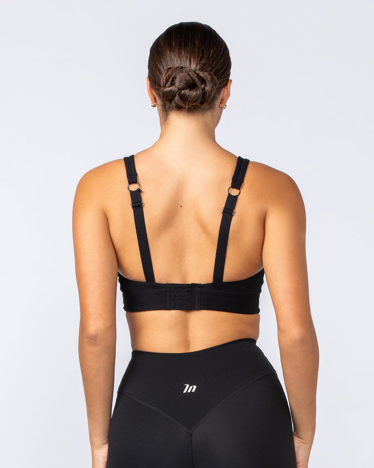 Unstoppable Bra - Black-Sports Bras-XXS-1124110BLK-XXS-MNAPPRL34243-4-Muscle Nation