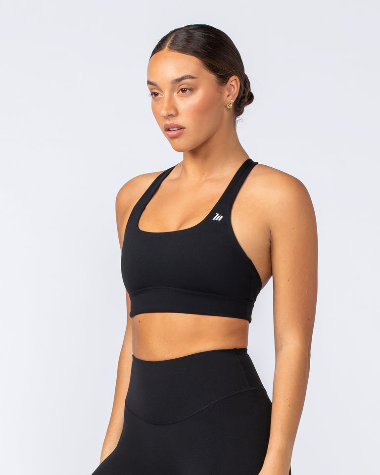 Unstoppable Bra - Black-Sports Bras-XXS-1124110BLK-XXS-MNAPPRL34243-2-Muscle Nation