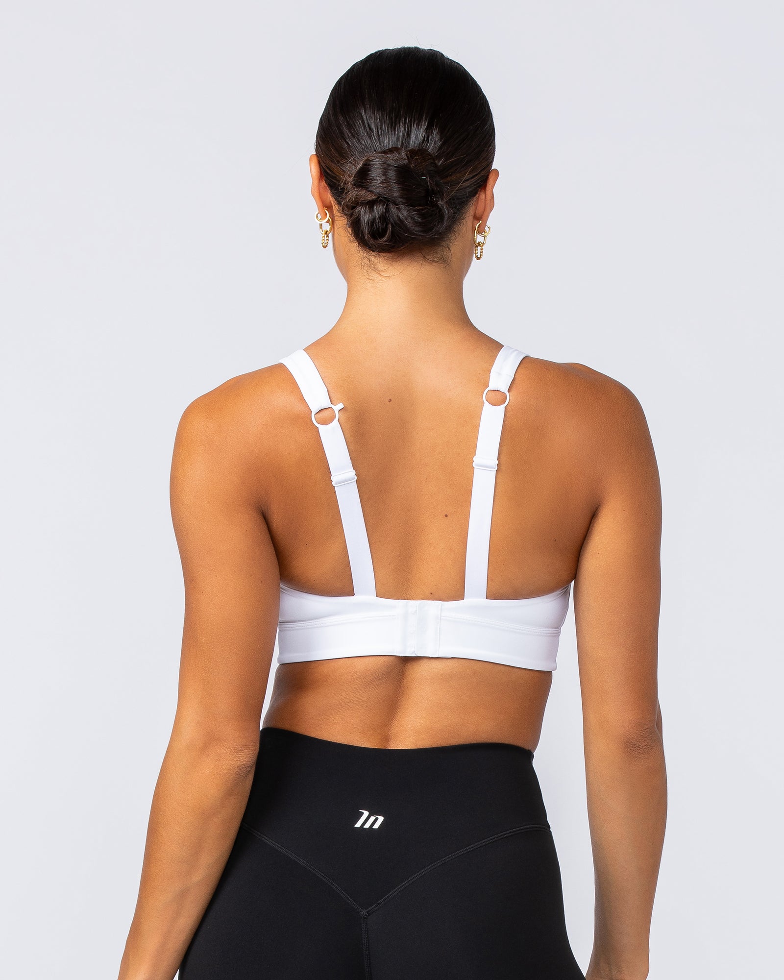 Unstoppable Bra - White-Sports Bras-XXS-1124110WHT-XXS-MNAPPRL34279-4-Muscle Nation