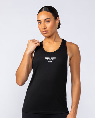 Classic Training Tank - Black-Singlets & Tanks-XXS-1124219BLK-XXS-MNAPPRL34549-1-Muscle Nation