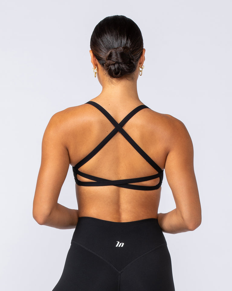 Freedom Bralette - Black-Bralettes-XXS-1124108BLK-XXS-MNAPPRL34117-4-Muscle Nation