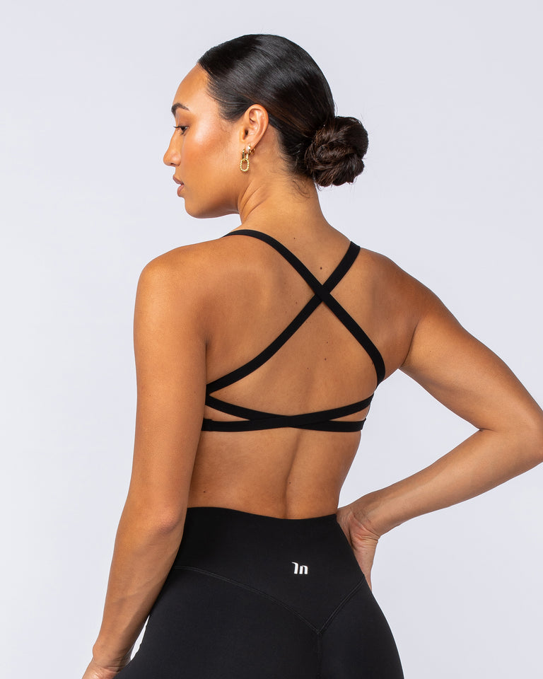 Freedom Bralette - Black-Bralettes-XXS-1124108BLK-XXS-MNAPPRL34117-3-Muscle Nation