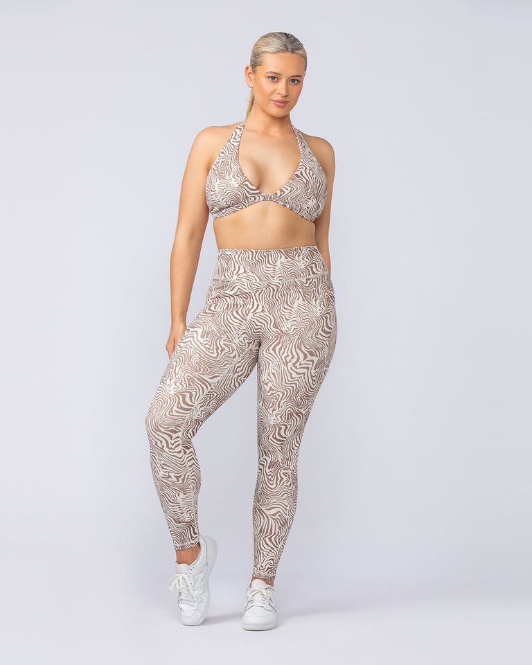 Halter Rib Bralette - Cinnamon Zebra-Bralettes-XXS-112417CINZEB-XXS-MNAPPRL33145-5-Muscle Nation