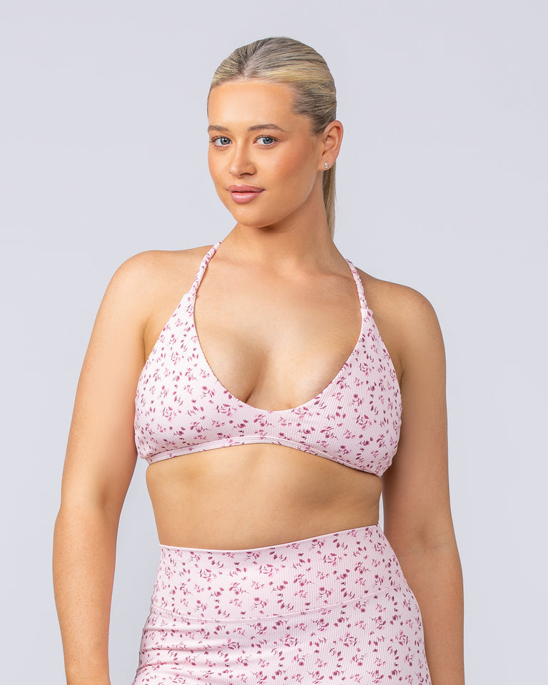 Breeze Rib Bralette - Cherry Floral Print-Bralettes-XXS-112489CHFLOPRT-XXS-MNAPPRL33910-3-Muscle Nation