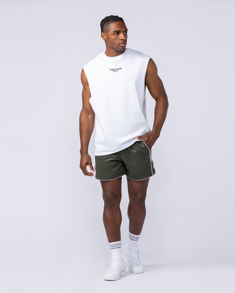 Worldwide Muscle Tank - White-Singlets & Tanks-S-082441WHT-S-MNAPPRL34863-6-Muscle Nation