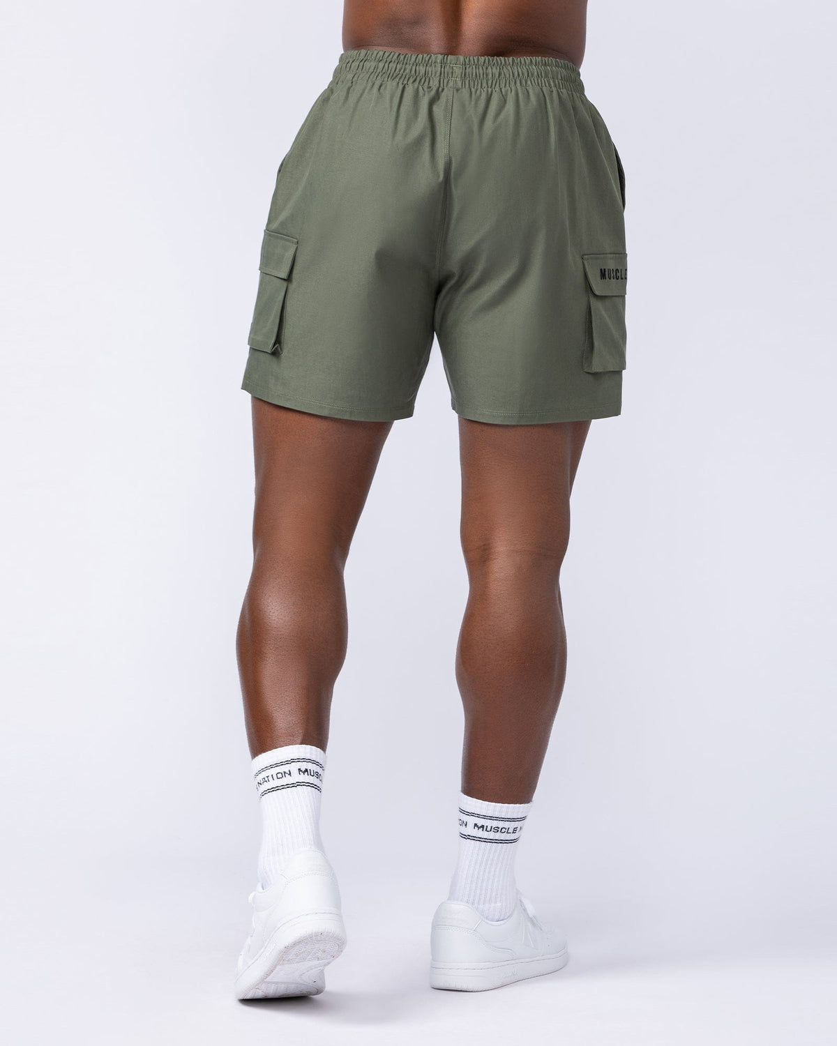 Daily Cargo 5" Shorts - Dark Khaki-Shorts-S-042346DKHAKI-S-MNAPPRL24161-5-Muscle Nation