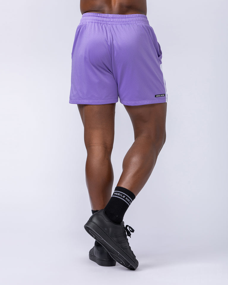 MNation Lay Up 3.5" Shorts - Lilac-Shorts-S-112436LILAC-S-MNAPPRL35669-3-Muscle Nation