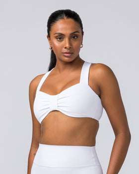 Lush Rib Bralette - White-Bralettes-XS-112374WHT-XS-MNAPPRL27791-1-Muscle Nation