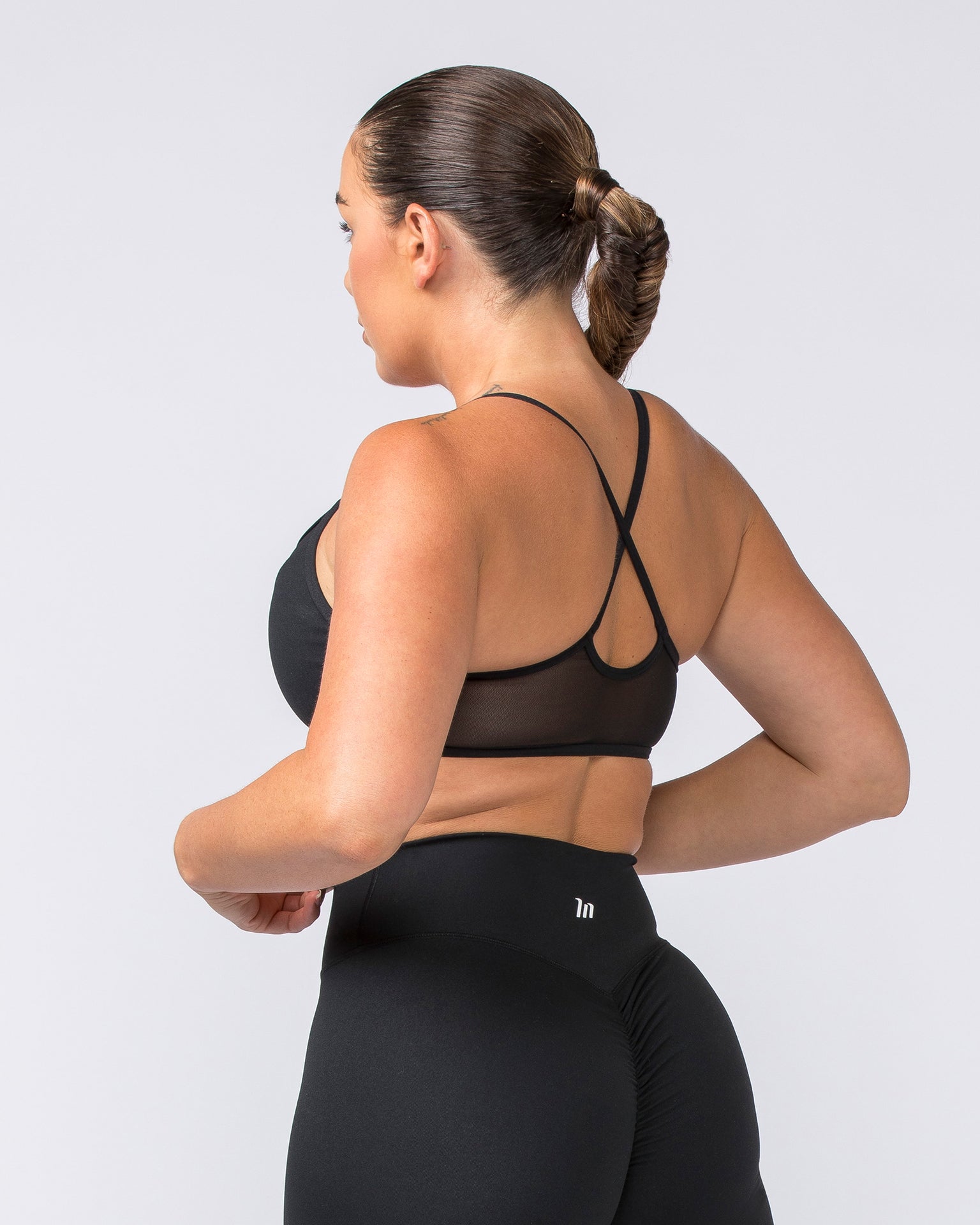 Rapture Bra - Black-Sports Bras-XS-072337BLK-XS-MNAPPRL26185-4-Muscle Nation