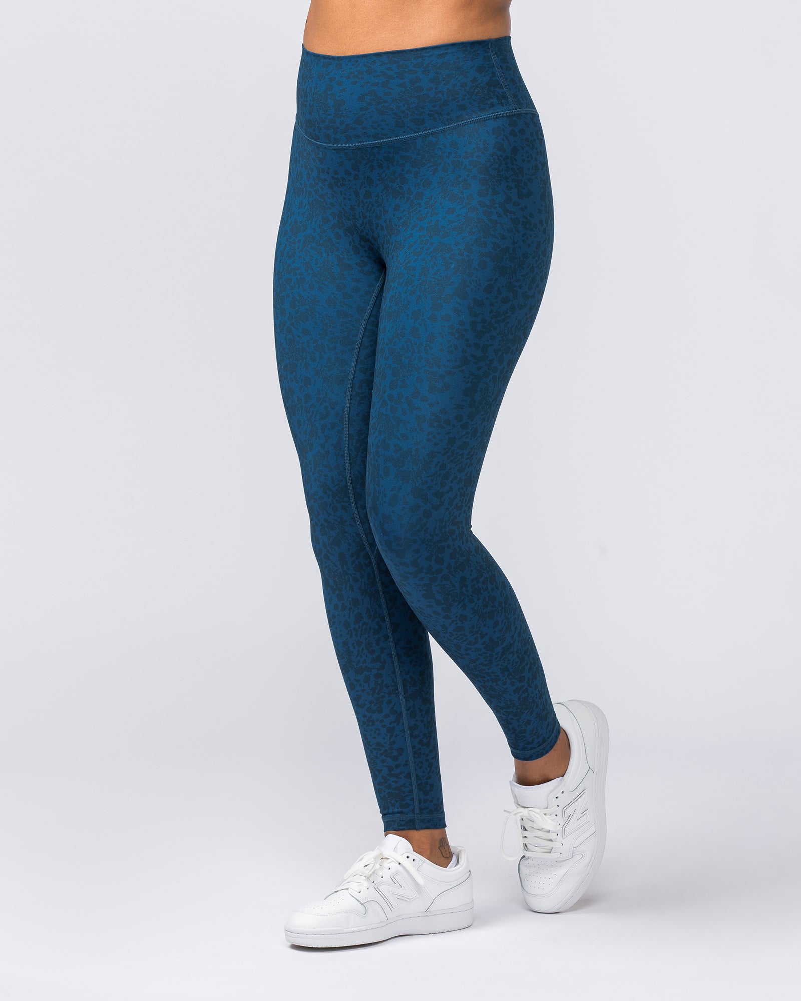 Zero Rise Everyday Ankle Length Leggings - Pacific Abstract Print-Leggings-XXS-112305PACIFICAB-XXS-MNAPPRL26542-3-Muscle Nation