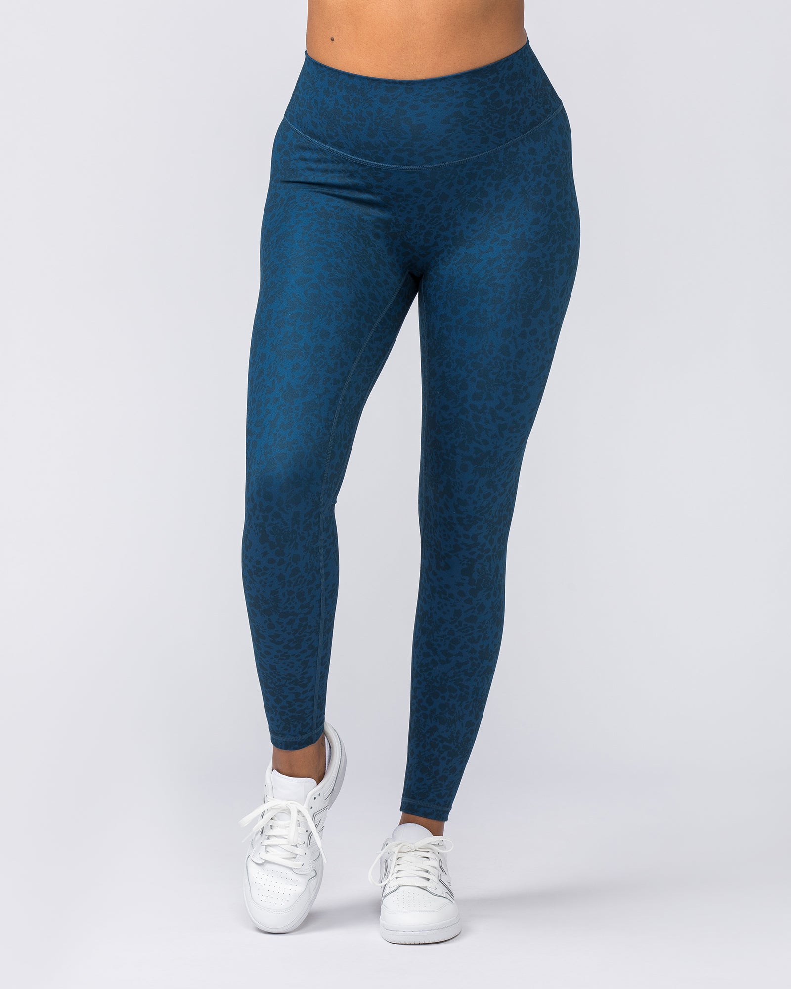 Zero Rise Everyday Ankle Length Leggings - Pacific Abstract Print-Leggings-XXS-112305PACIFICAB-XXS-MNAPPRL26542-2-Muscle Nation