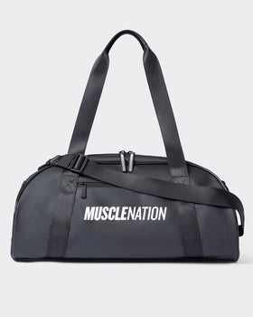 MN Sports Bag Black - Muscle Nation duffle bag