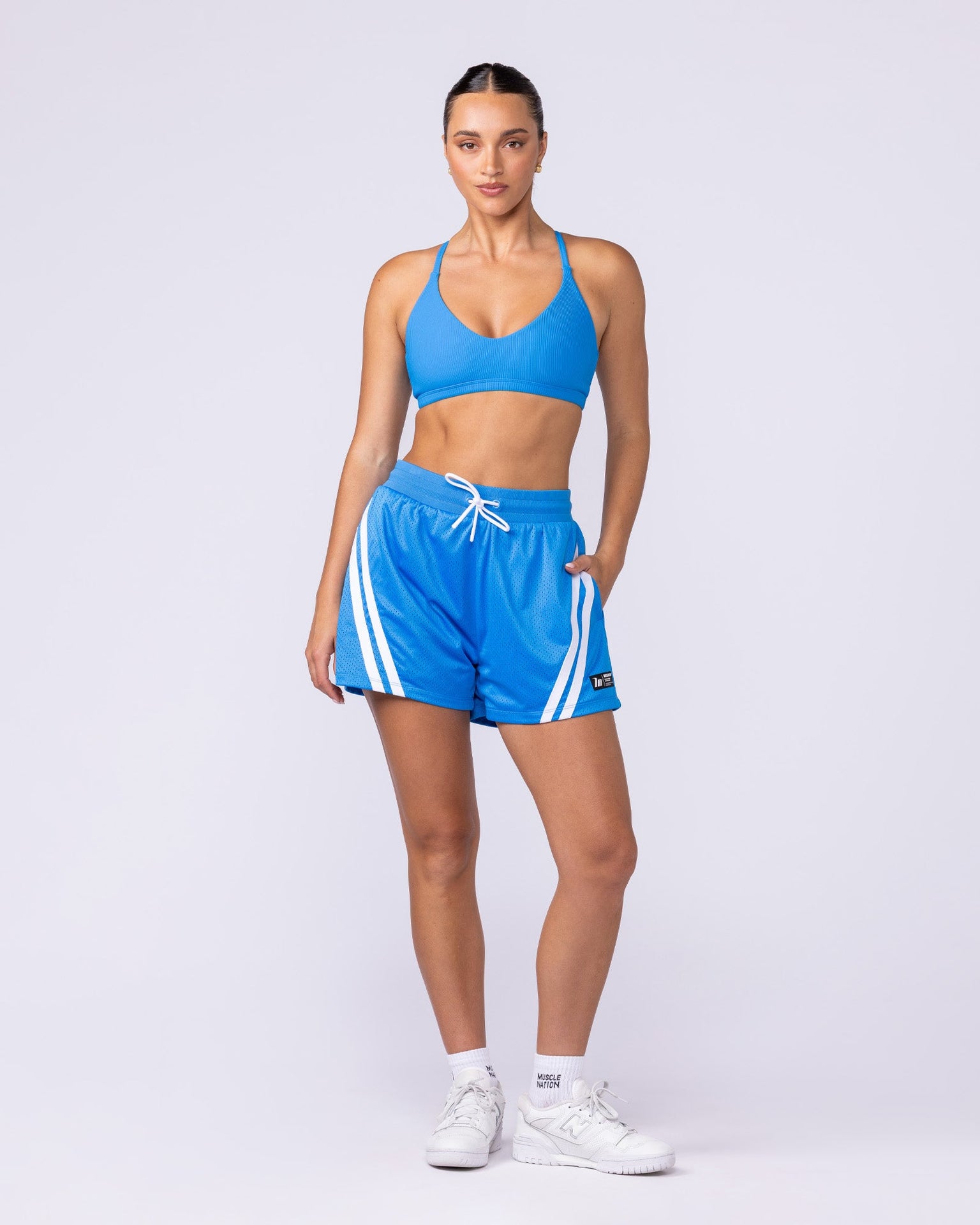 Baller 3" Shorts - Malibu-Shorts-XXS-112513MLBU-XXS-MNAPPRL44689-5-Muscle Nation