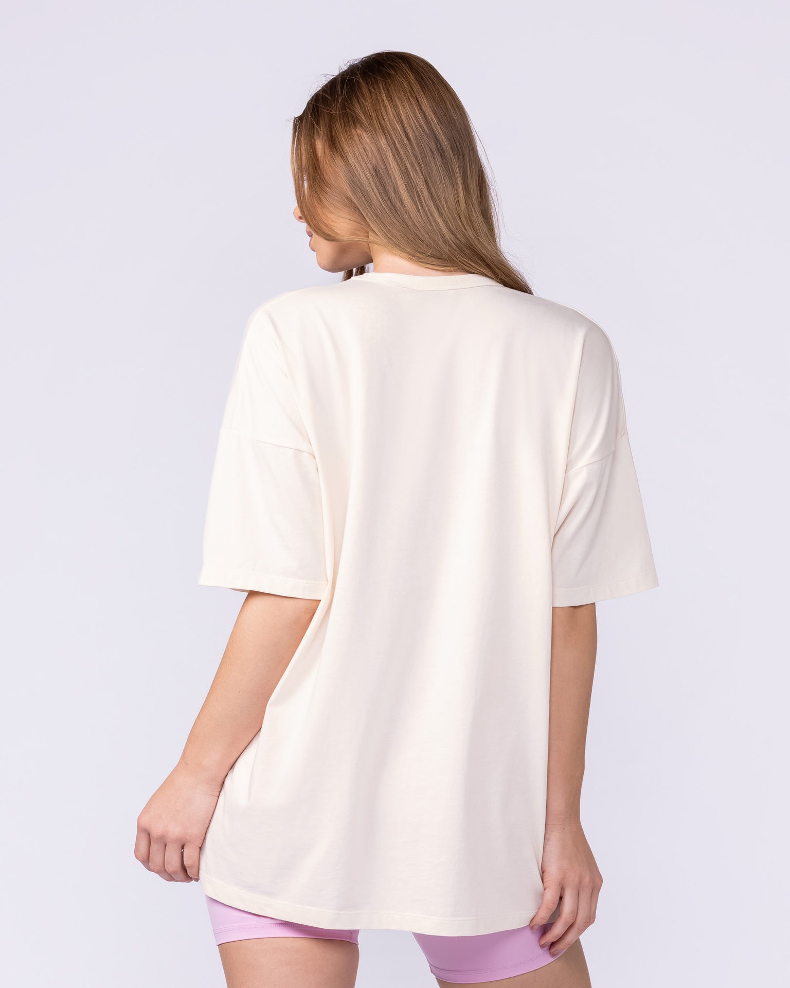 Bear Minimum Oversized Tee - Travertine-T-Shirts-XXS-112575TRAV-XXS-MNAPPRL45617-5-Muscle Nation