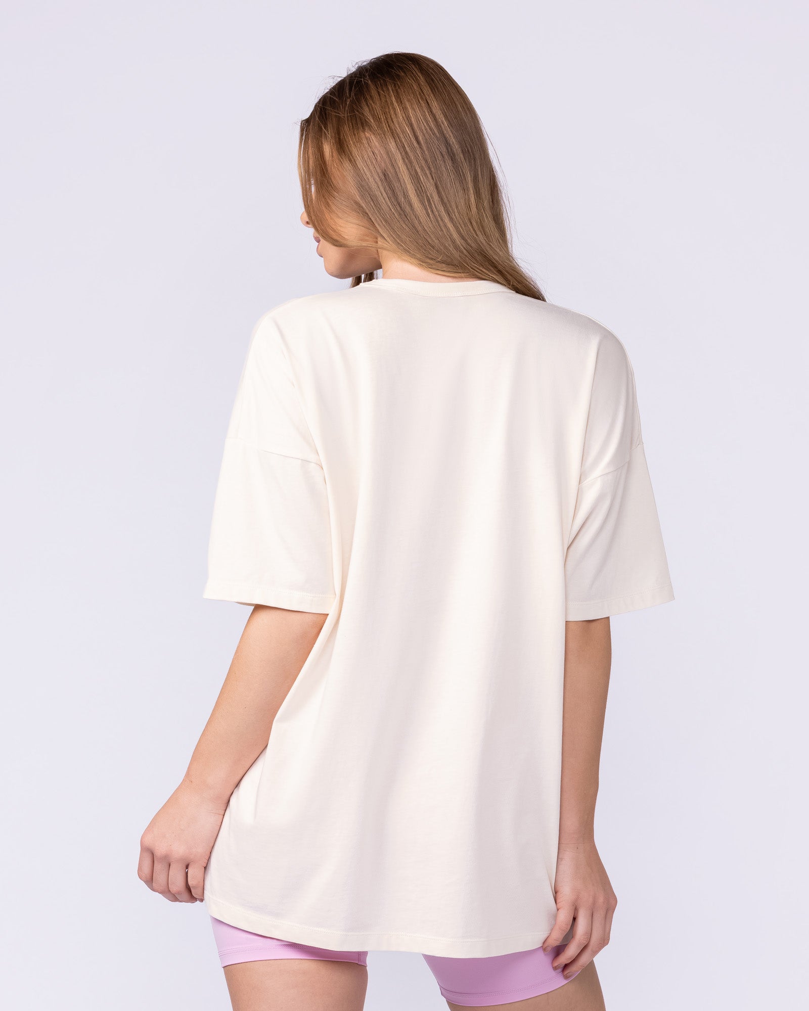 Bear Minimum Oversized Tee - Travertine-T-Shirts-XXS-112575TRAV-XXS-MNAPPRL45617-5-Muscle Nation