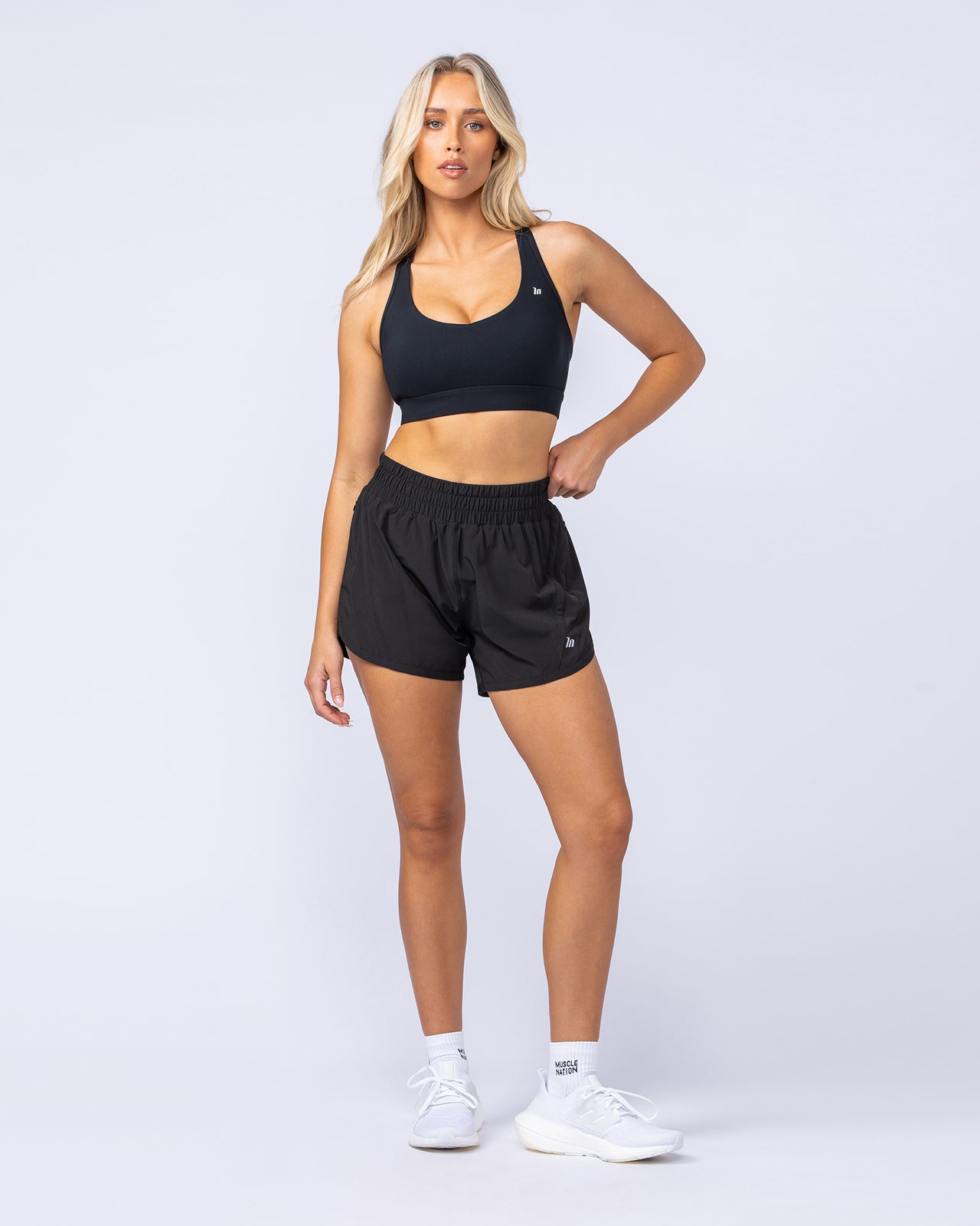 Elite Support Bra - Black-Sports Bras-XXS-112423BLK-XXS-MNAPPRL33316-8-Muscle Nation