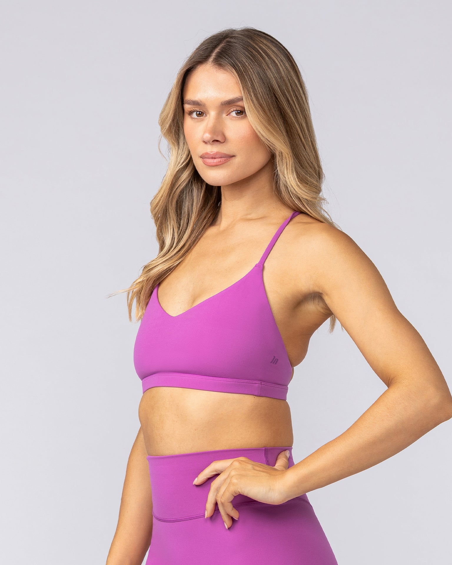 Body Bralette - Vivid Violet-Bralettes-XXS-092504VDVL-XXS-MNAPPRL44491-2-Muscle Nation