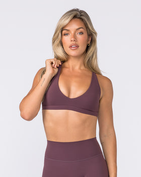 Boundless Bralette - Dark Cherry-Bralettes-XXS-032601DKCHRY-XXS-MNAPPRL48960-1-Muscle Nation