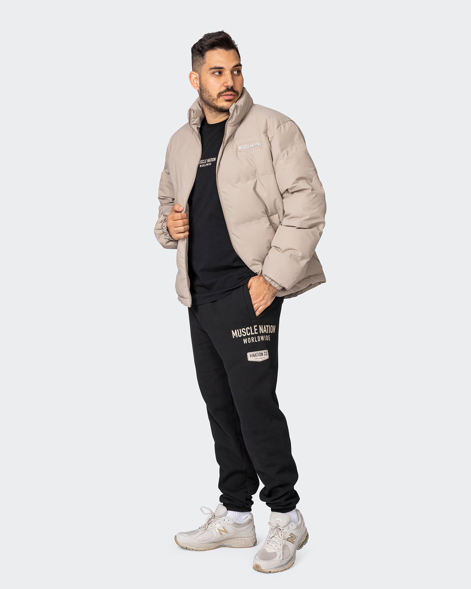 Mens Puffer Jacket - Fossil-Jackets-S-042341FOSIL-S-MNAPPRL24056-8-Muscle Nation