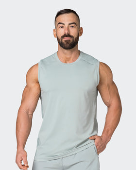 Reflective Running Tank - Foam-Singlets & Tanks-S-042351FOAM-S-MNAPPRL24266-1-Muscle Nation